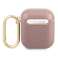 Gjett GUA2SASMP AirPods cover rosa / rosa Saffiano Script Metal Collec bilde 1
