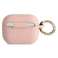 Guess GUAPSGGEP AirPods Pro Cover pink / pink Silikon Glitter Bild 1