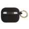 Guess GUAPSGGEK AirPods Pro Cover schwarz/schwarz Silikon Glitter Bild 1