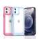 Outer Space Case Case für iPhone 12 Hartschalenhülle mit Rose Gel Rahmen Bild 2