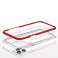 Funda transparente 3 en 1 para iPhone 12 Pro Max Gel Cover con marco rojo fotografía 6
