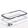 Clear 3in1 Case for iPhone 12 Pro Max Gel Cover with Frame Blue image 4