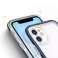 Klare 3in1 Hülle für iPhone 11 Gel Cover mit Rahmen Blau Bild 3