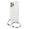 Guess GUHCP13LKPSWH iPhone 13 Pro / 13 6,1" Transparentes Hardcase Weiß Bild 1