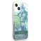 Atspėk GUHCP13SLFLSN iPhone 13 mini 5,4 colio žalia / žalia kieto dėklo gėlė nuotrauka 3