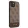 Guess GUHCP13SG4GLBR iPhone 13 mini 5 4&quot; brązowy/brown hard case 4G St zdjęcie 3