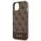 Guess GUHCP13SG4GLBR iPhone 13 mini 5 4&quot; brązowy/brown hard case 4G St zdjęcie 5