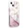 Guess GUHCP13SLGPEPI iPhone 13 mini 5,4" pink/pink hardcase Peony Li image 3