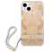 Arvaa GUHCP13MHFLSD iPhone 13 6,1" kulta/kulta-kovakuorinen kukkahihna kuva 2