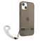 Atspėk GUHCP13MHTSGSK iPhone 13 6,1" juodas / juodas kietas dėklas Permatomas nuotrauka 3