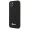 Uzminiet GUHMP13MLSLMGBK iPhone 13 6,1" melns/melns cietais korpuss Silicone Sc attēls 1