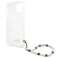 Gjett GUHCP13MKPSWH iPhone 13 6,1" gjennomsiktig hardcase hvit perle bilde 6