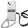 Gjett GUHCP13MKC4GBSI iPhone 13 6,1" Gjennomsiktig hardcase 4G Grey Stra bilde 1