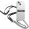 Gjett GUHCP13MKC4GBSI iPhone 13 6,1" Gjennomsiktig hardcase 4G Grey Stra bilde 3