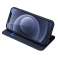 Custodia per fondina Dux Ducis Skin Pro con flip iPhone 13 blu foto 3