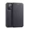 DUX DUCIS Custodia custodia in pelle X con flip iPhone 13 mini nero foto 1