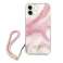 Вгадай GUHCP12SKSMAPI iPhone 12 mini 5,4" рожевий/рожевий жорсткий чохол Marble C зображення 2