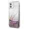Guess GUHCP12SGLVSPI iPhone 12 mini 5,4 « rose / rose hardcase Paillettes photo 1