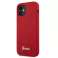Guess GUHCP12SLSLMGRE iPhone 12 mini 5,4" Rot/Rot Hardcase Metall Bild 1