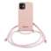 Guess GUHCP12SLSCLMGLP iPhone 12 mini 5,4" pink/pink hardcase Metal image 1