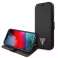 Guess GUFLBKP12SVSATMLBK iPhone 12 mini 5,4" schwarz/schwarz Buch Saffian Bild 4