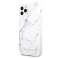 Guess GUHCN65PCUMAWH iPhone 11 Pro Max wit / wit marmer foto 1
