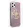 Gjett GUHCN65PCUGLPI iPhone 11 Pro Max rosa / rosa hardt tilfelle 4G sirkel bilde 4