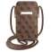 Guess GUPHM4GDBR 6,1" zak bruin/bruin hardcase 4G Stripe foto 1