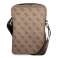 Τσάντα Guess GUTB8G4GFBR 8" καφέ/καφέ 4G μεγάλο μεταλλικό λογότυπο εικόνα 2