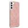 Guess GUHCS22MPCU4GLPI S22+ S906 pink/pink hardcase 4G Glitter image 6