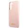 Guess GUHCS22MLSLMGPP S22 + S906 roze / roze hardcase Silicone Script M foto 5
