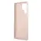 Guess GUHCS22LLSLMGPP S22 Ultra S908 rosa / rosa tapa dura silicona Scr fotografía 6
