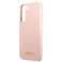 Guess GUHCS22SLSLMGPP S22 S901 pink/pink hardcase Silicone Script Me image 5