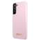 Guess GUHCS22SLSLMGLA S22 S901 lavendel / lavendel hardcase Siliconen Scri foto 1
