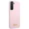 Guess GUHCS22SLSLMGLA S22 S901 lavendel / lavendel hardcase Siliconen Scri foto 3
