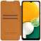 Nillkin Qin läderhölsterfodral för Samsung Galaxy A13 5G brun bild 3