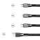 Joyroom 3en1 Cable USB - Lightning / micro USB / USB Tipo C 3.5A 480 Mbp fotografía 1