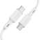 Acefast USB Type-C – USB Type-C -kaapeli 1,2 m, 60 W (20 V/3A) valkoinen (C2-03 wh) kuva 2
