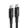 Acefast USB Type-C - USB Typ-C Kabel 2m, 100W (20V/5A) schwarz (C4-03 Bl Bild 1