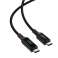 Acefast USB Typ-C auf USB Typ-C Kabel 2m, 100W (20V/5A) schwarz (C6-03 Bl Bild 1