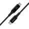 Acefast USB Typ-C auf USB Typ-C Kabel 2m, 100W (20V/5A) schwarz (C6-03 Bl Bild 2