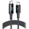 Acefast USB Typ-C auf USB Typ-C Kabel 2m, 100W (20V/5A) schwarz (C6-03 Bl Bild 5