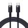 Joyroom strapazierfähiges USB Typ-C auf USB Typ-C 3A Kabel 1.8m blau (S-18 Bild 2