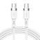 Joyroom Kabel USB Typ-C auf USB Typ-C PD 60W 1.2m weiß (S-1230N Bild 2