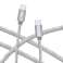 Dudao USB Type-C til USB Type-C-kabel 5 A 45 W 1 m Strømforsyning Quick Ch bilde 1