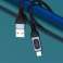 Dudao USB uz USB Type-C kabelis, kas ātri uzlādē PD 66W melnu (L7Max) attēls 2