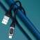 Dudao USB uz USB Type-C kabelis, kas ātri uzlādē PD 66W melnu (L7Max) attēls 6
