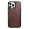 iCarer Leder Ölwachs Naturleder Hülle für iPhone 13 Pro b Bild 5