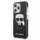 Karl Lagerfeld KLHCP13XTPEIKK iPhone 13 Pro Max 6,7" жорсткий чохол чорний/b зображення 1