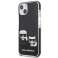 Karl Lagerfeld KLHCP13STPEKCK iPhone 13 mini 5,4" Hardcase schwarz/blac Bild 1